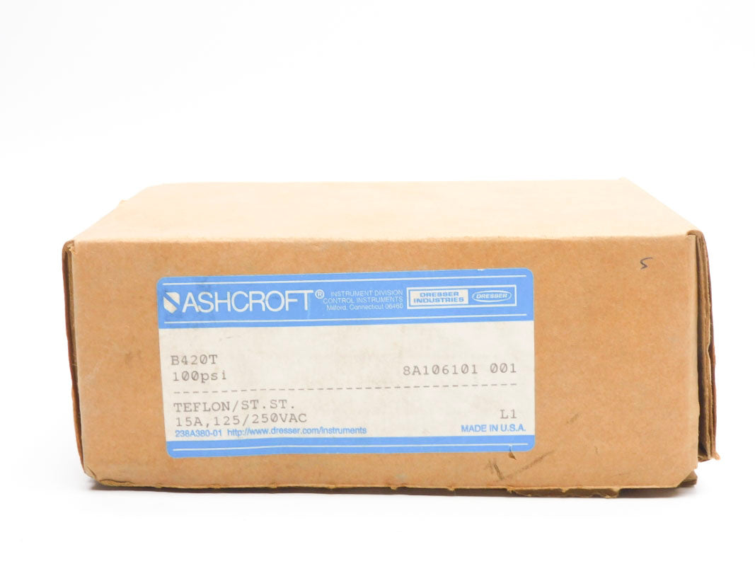 ASHCROFT B420T 100PSI NSMP