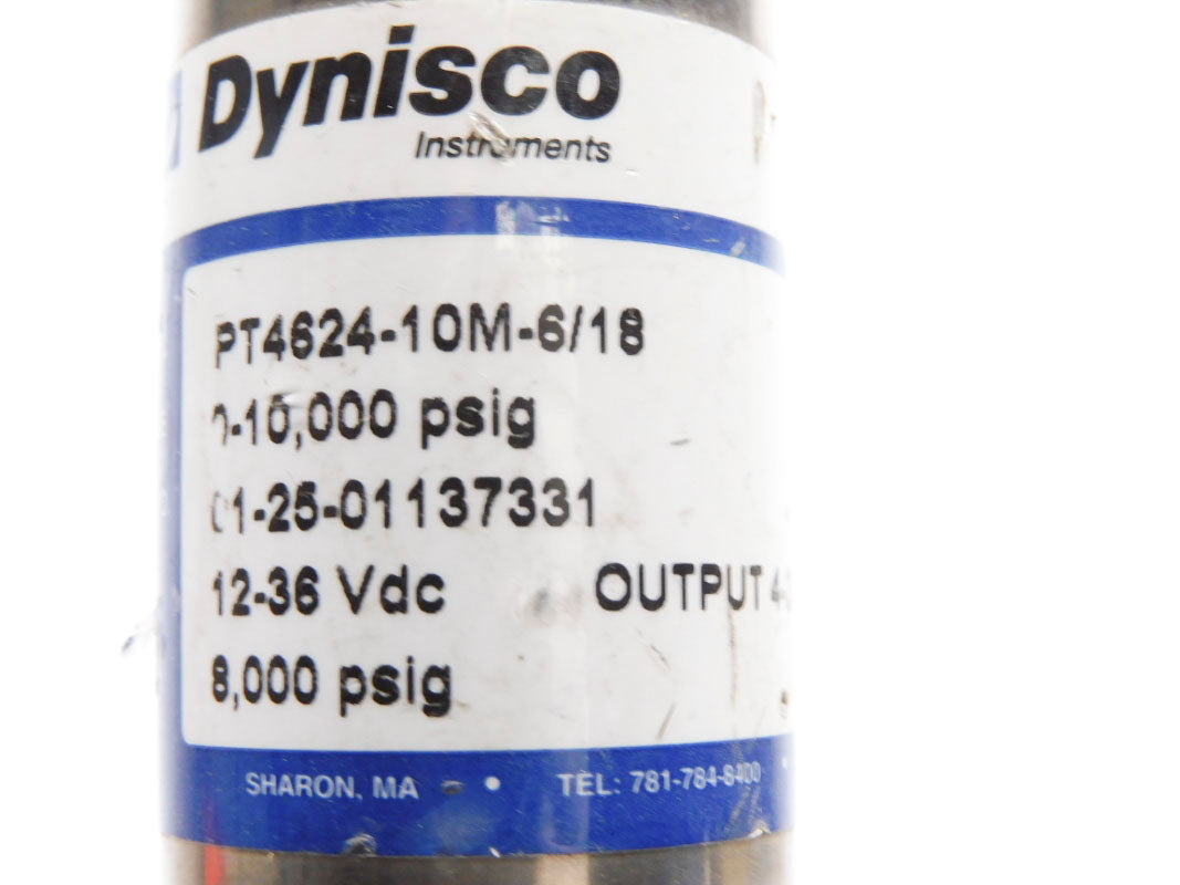 DYNISCO PT4624-10M-6/18 0-10,000PSIG 12-36VDC UNMP