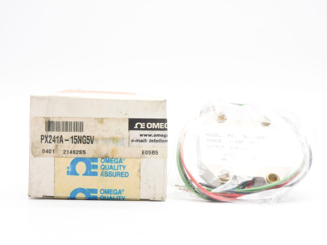 OMEGA PX241A-15NG5V 0-15PSI 1-6VDC NSMP