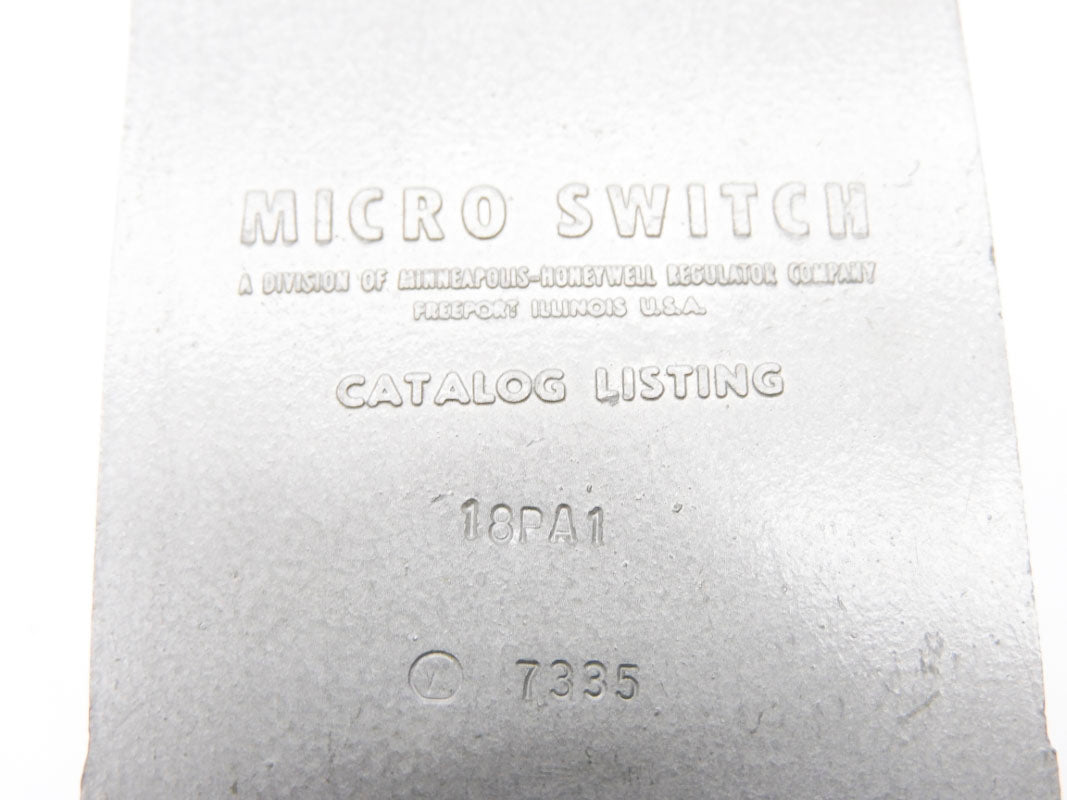 MICRO SWITCH 18PA1 UNMP