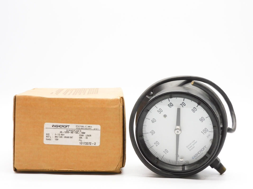 ASHCROFT 45-1379-AS-02L-100# 100PSI NSMP
