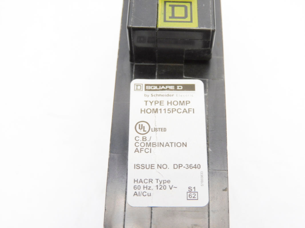 SQUARE D HOM115PCAFI 15A 120V  NSMP