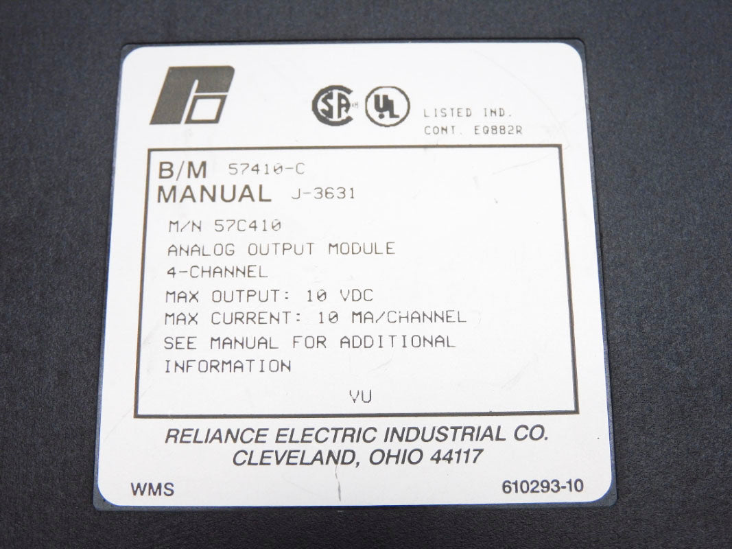 RELIANCE ELECTRIC 57C410 NSNP
