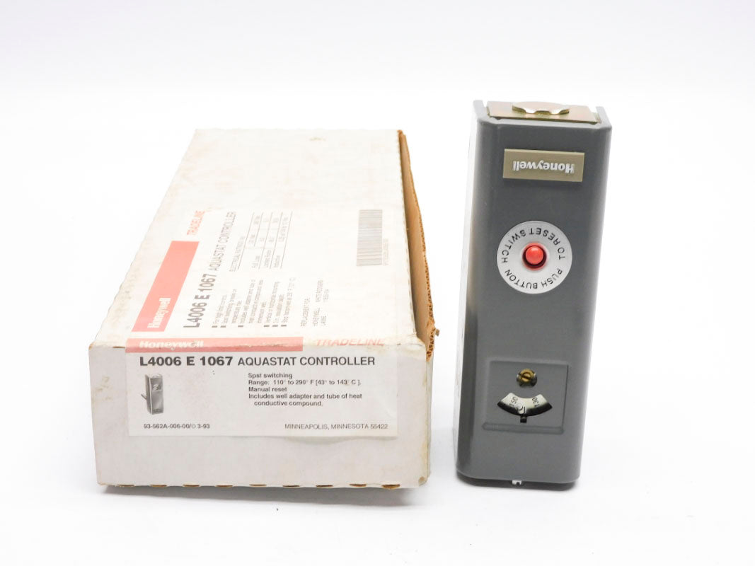 HONEYWELL L4006E1067 110-290'F 43-143'C NSMP