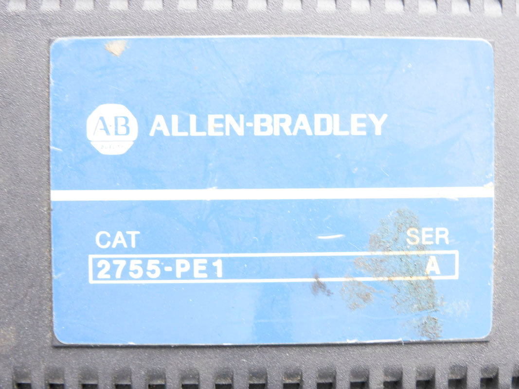 ALLEN BRADLEY 2755-PE1 SER. A UNMP
