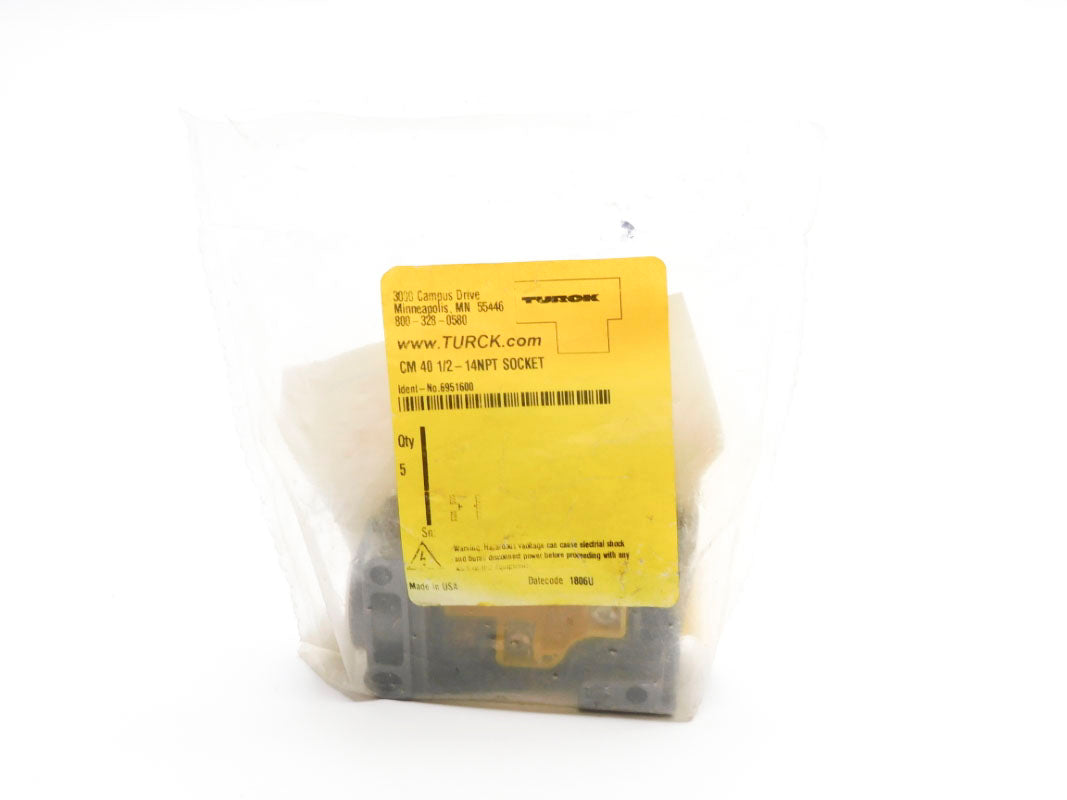 TURCK CM40-1/2-14NPTSOCKET 6951600 NSMP