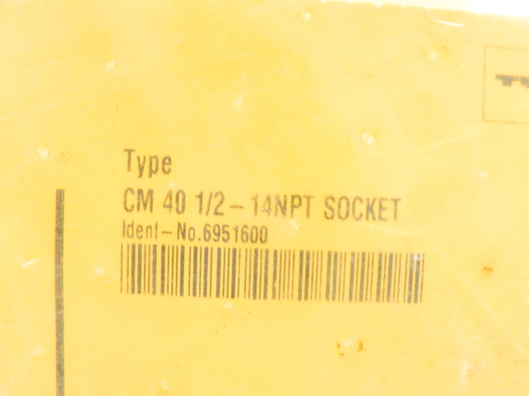 TURCK CM40-1/2-14NPTSOCKET 6951600 NSMP
