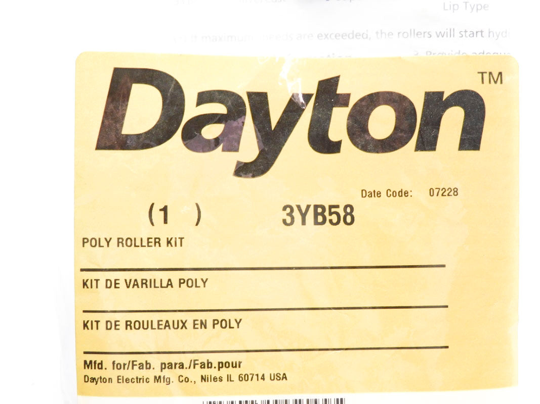 DAYTON 3YB58 NSMP