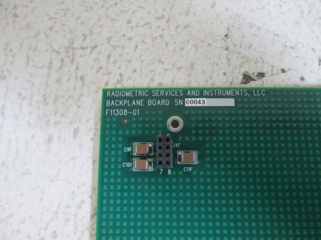 RADIOMETRIC SERVICES AND INSTRUMENTS BACKLANE BOARD F11308-01 *NEW NO BOX*