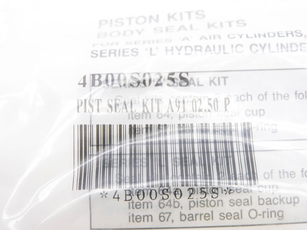 ATLAS CYLINDERS 4B00S025S NSMP