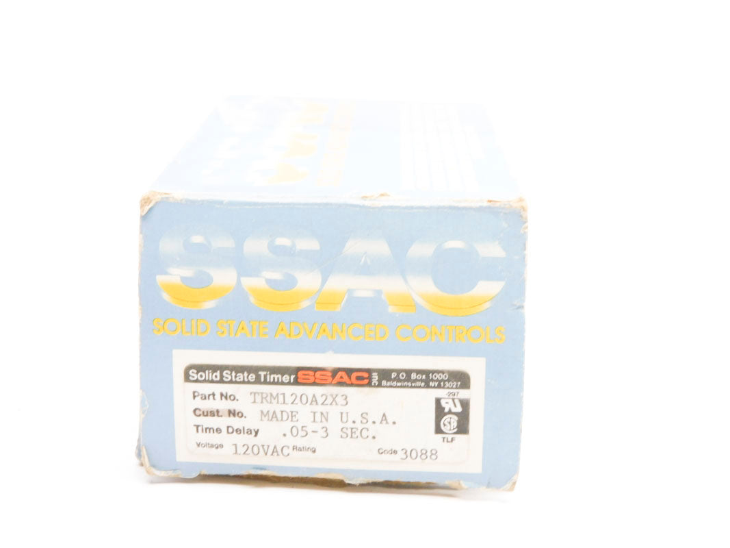 SSAC TRM120A2X3 120VAC 10A 3S NSMP