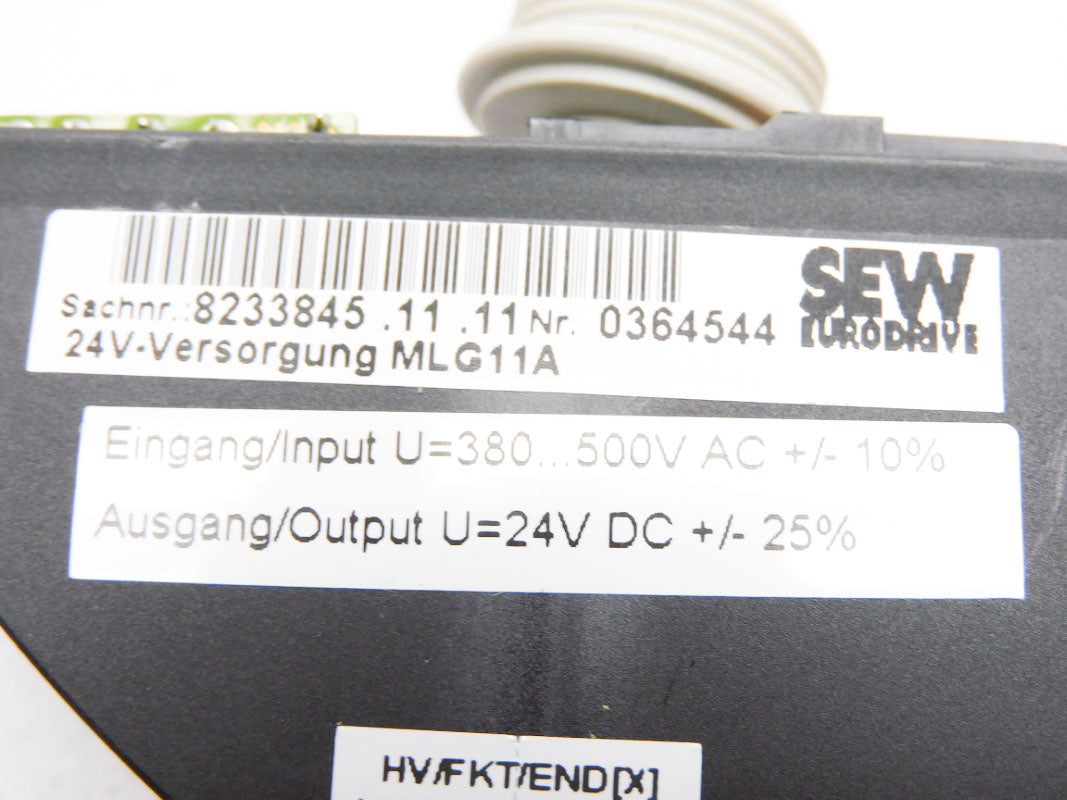 SEW EURODRIVE 8233845.11.11 MLG11A NSMP