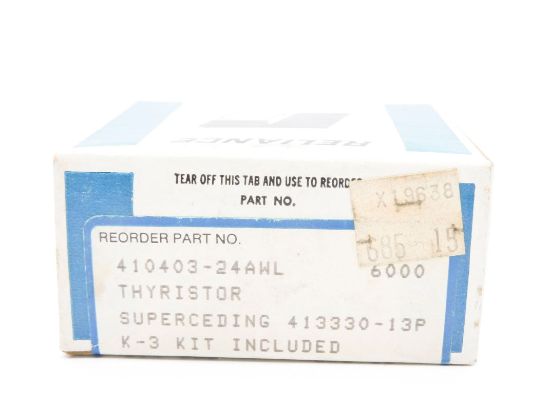 RELIANCE ELECTRIC 410403-24AWL NSMP