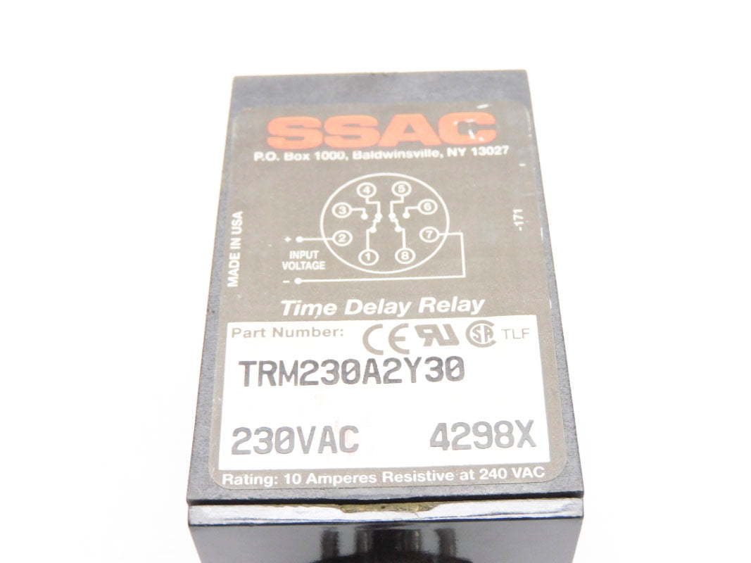 SSAC TRM230A2Y30 230VAC 1-30SEC UNMP