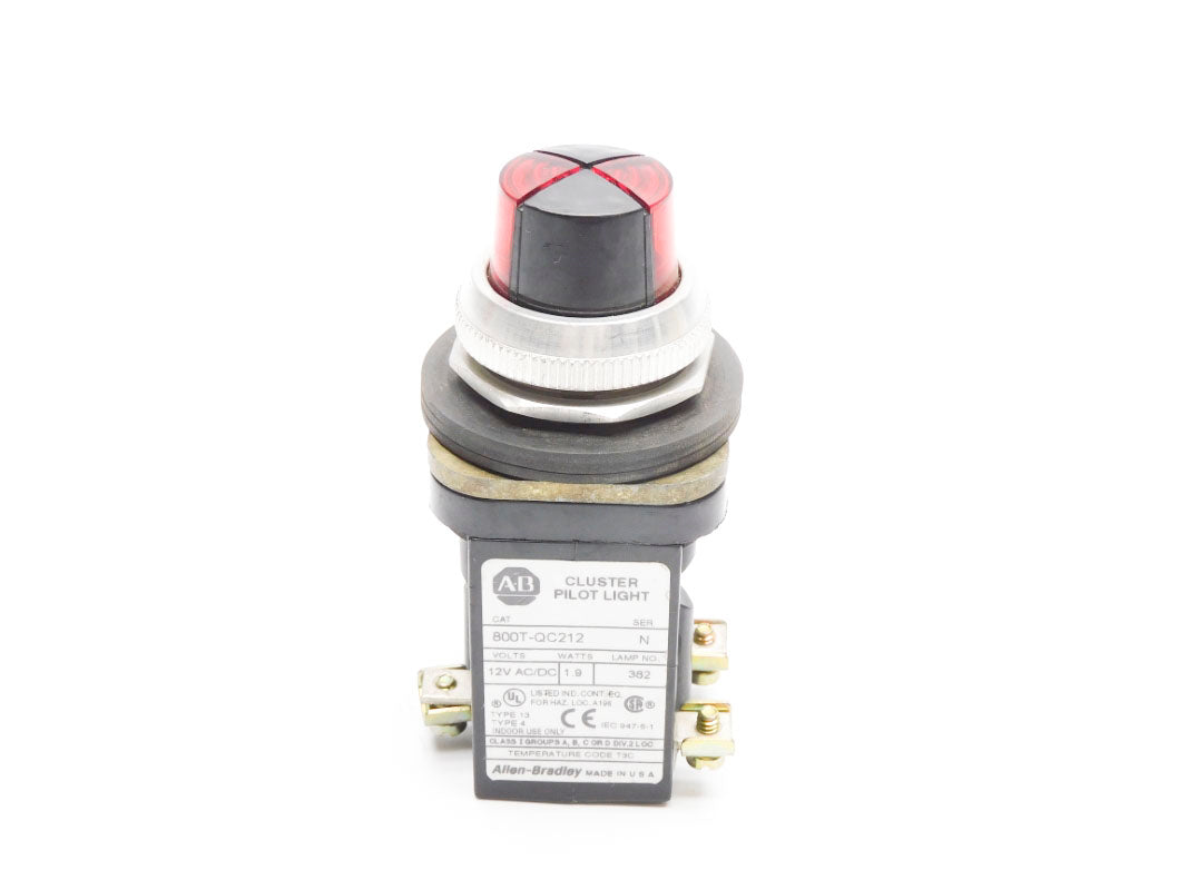 ALLEN BRADLEY 800T-QC212 SER. N UNMP