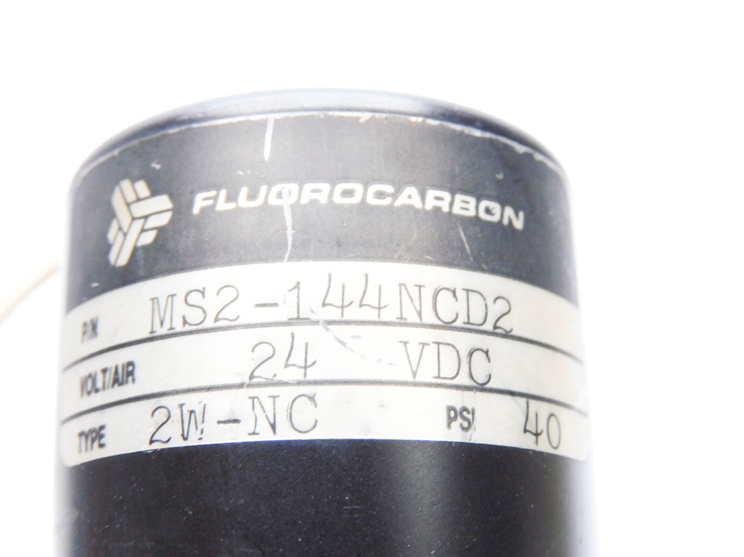 FLUOROCARBON MS2-144NCD2 2W-NC 40PSI 24VDC UNMP