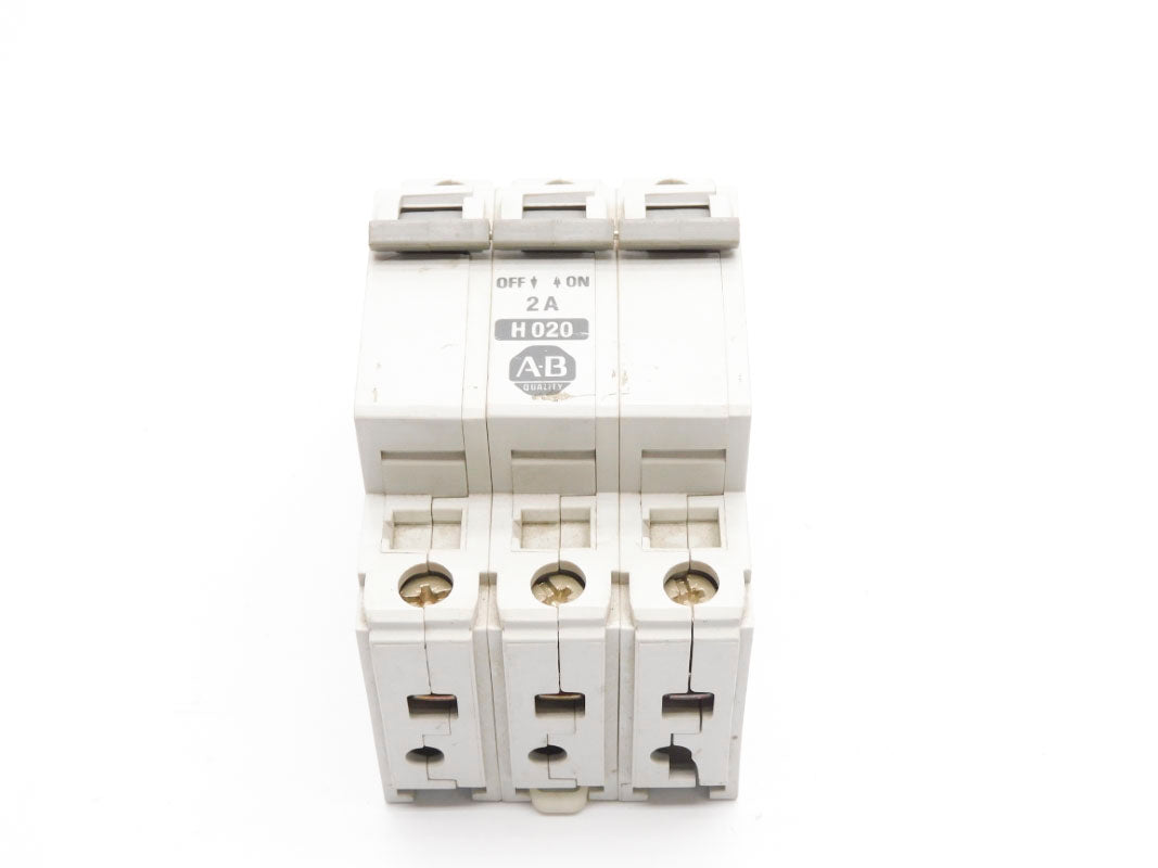 ALLEN BRADLEY 1492-CB3H020 SER. B 2A 480V UNMP