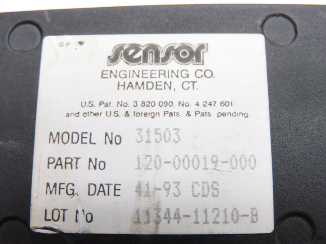 SENSOR ENGINEERING 120-00019-000 31503 UNMP