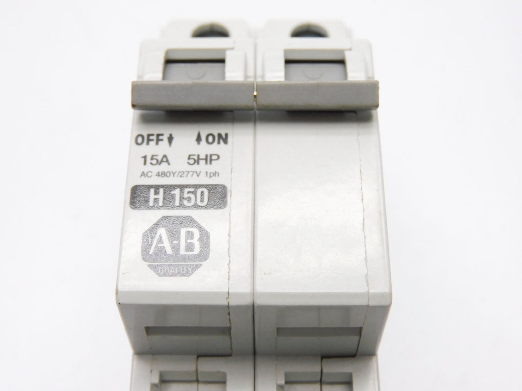 ALLEN BRADLEY 1492-CB2H150 SER. C 15A 480/277V NSNP