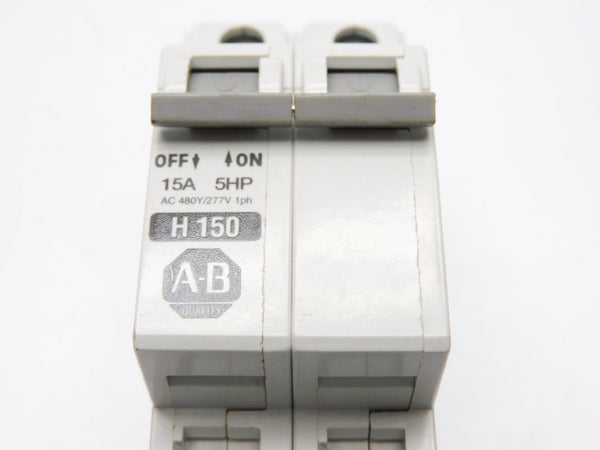 ALLEN BRADLEY 1492-CB2H150 SER. C 15A 480/277V NSNP