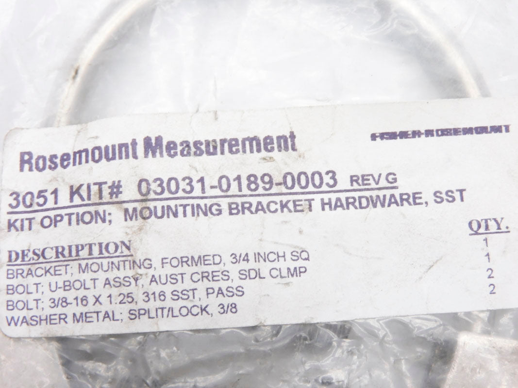 ROSEMOUNT 03031-0189-0003 3051 NSMP