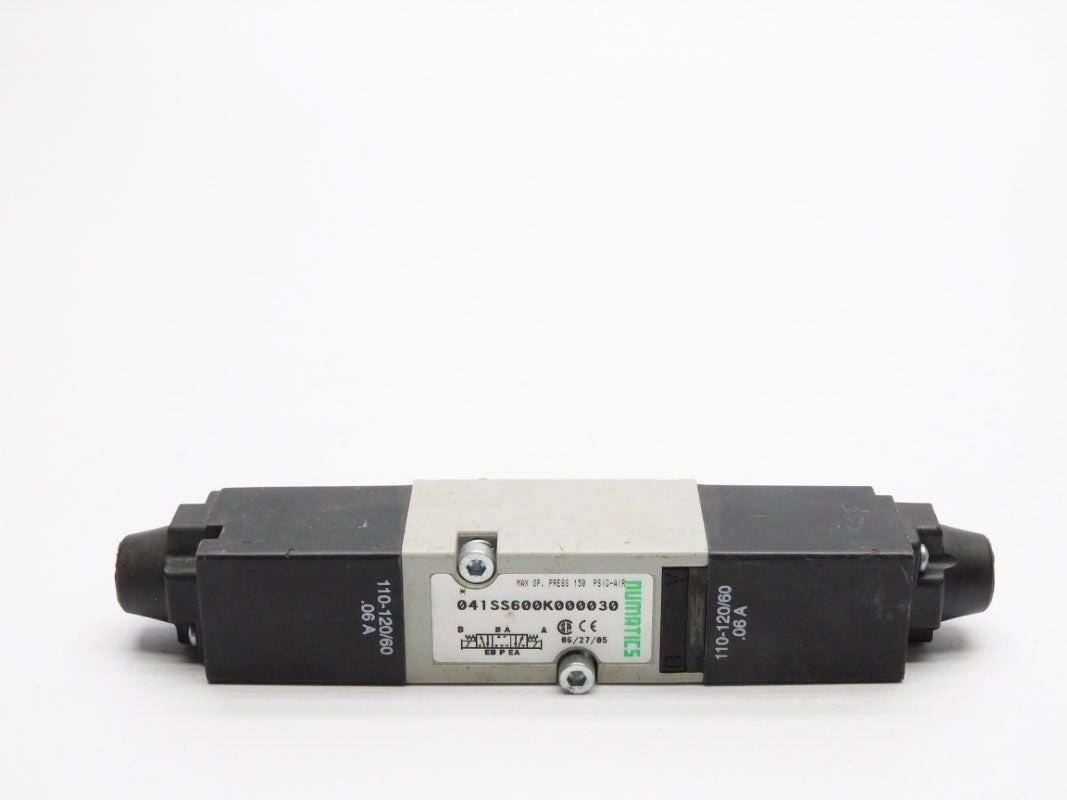 NUMATICS 041SS600K000030 110-120V 150PSI NSNP