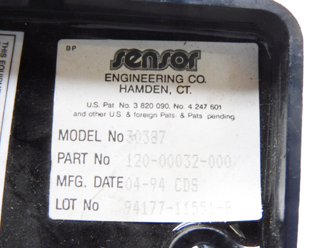 SENSOR ENGINEERING 120-00032-000 30387 UNMP