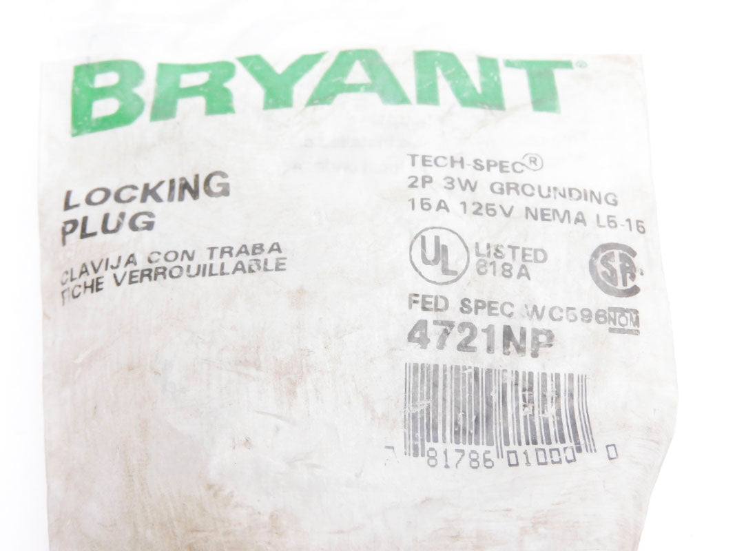 BRYANT 4721NP 125V 15A NSMP