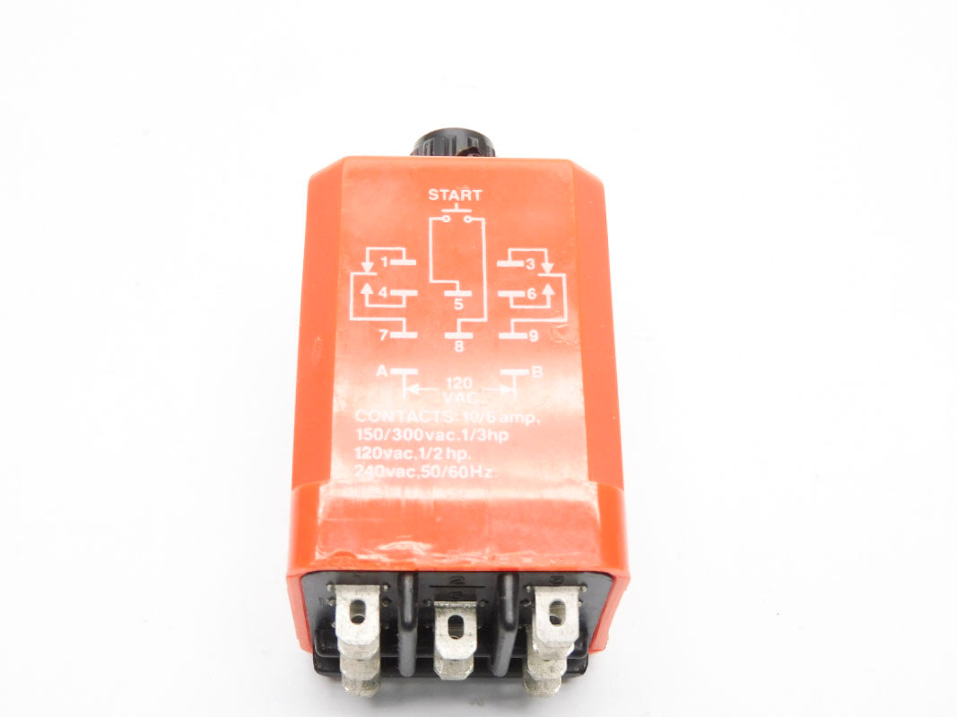 NCC K3K-120-661 1.2-120SEC. 120VAC UNMP