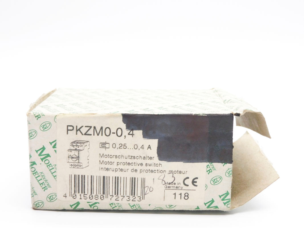 KLOCKNER MOELLER PKZM0-0.4 0.25-0.4A 690V NSMP