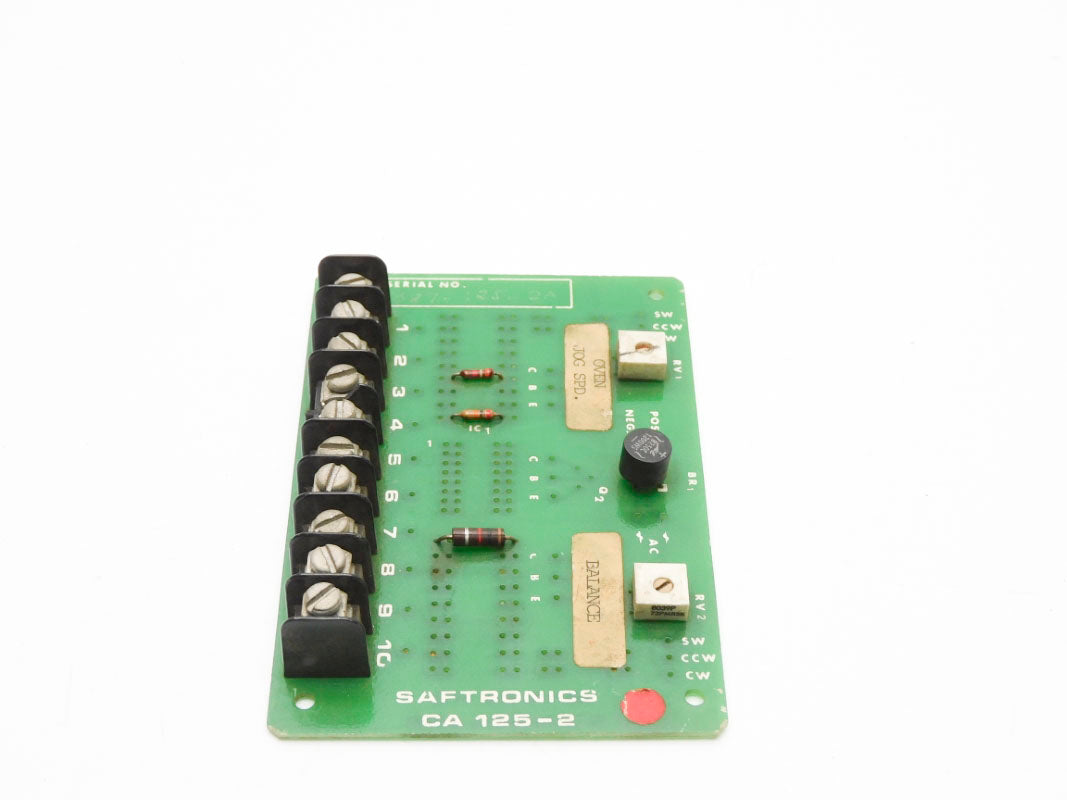 SAFTRONICS CA125-2 (AS PICTURED) UNMP
