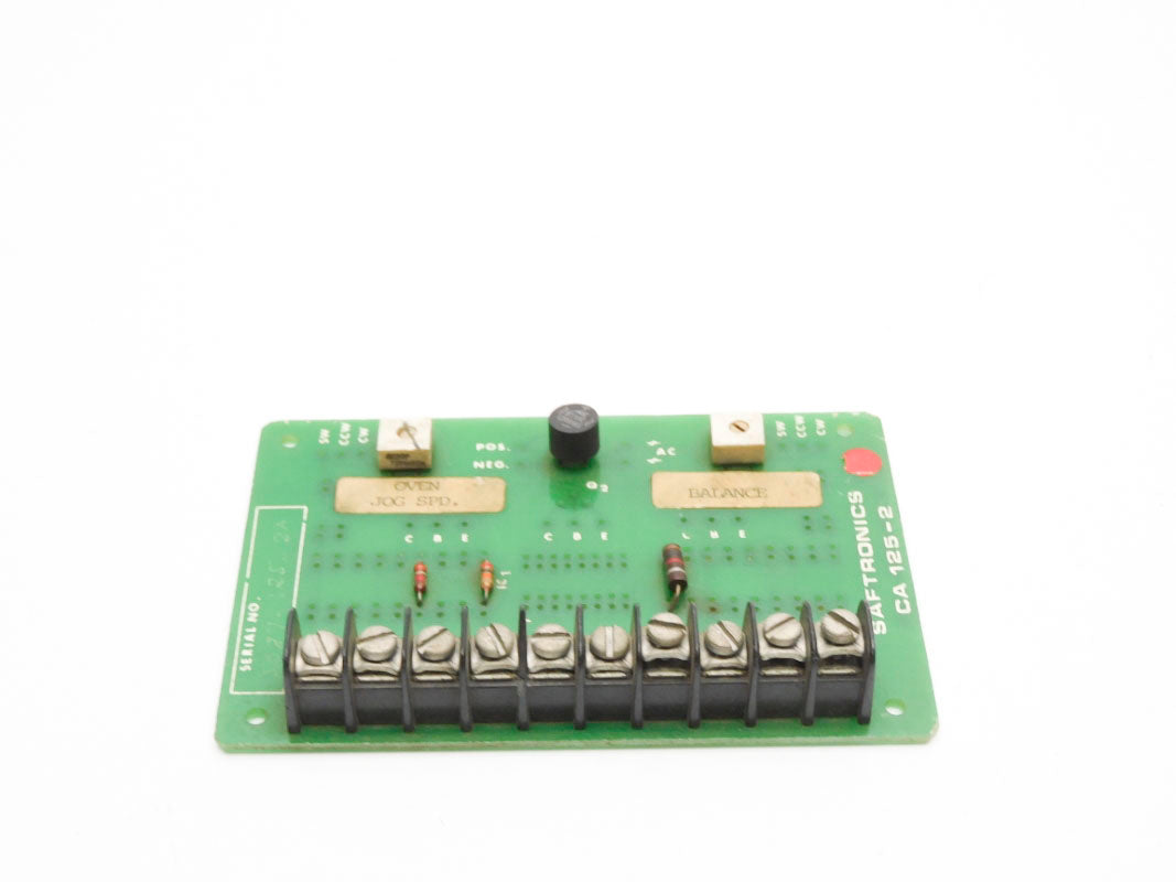 SAFTRONICS CA125-2 (AS PICTURED) UNMP