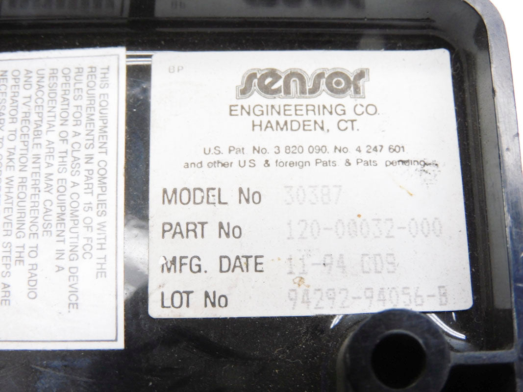 SENSOR ENGINEERING 120-00032-000 30387 UNMP