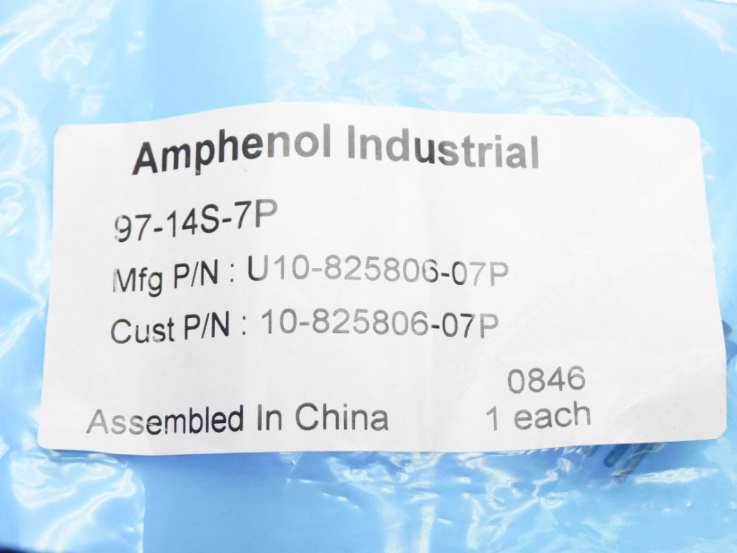 AMPHENOL 97-14S-7P 10-825806-07P NSMP