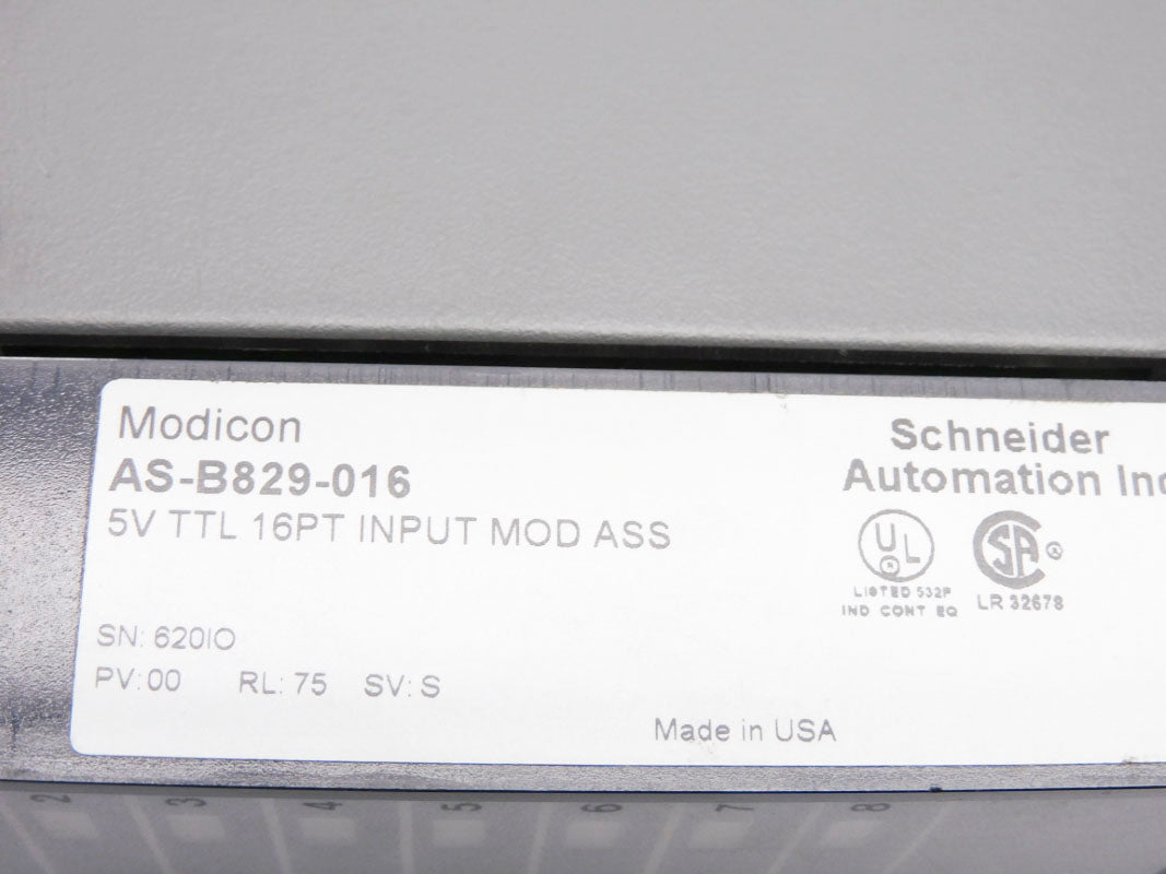 SCHNEDIER ELECTRIC MODICON AS-B829-016 UNMP