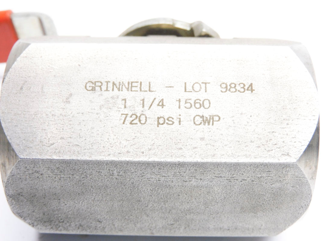 GRINNELL 1-1/4-1560 720PSI 1-1/4" UNMP