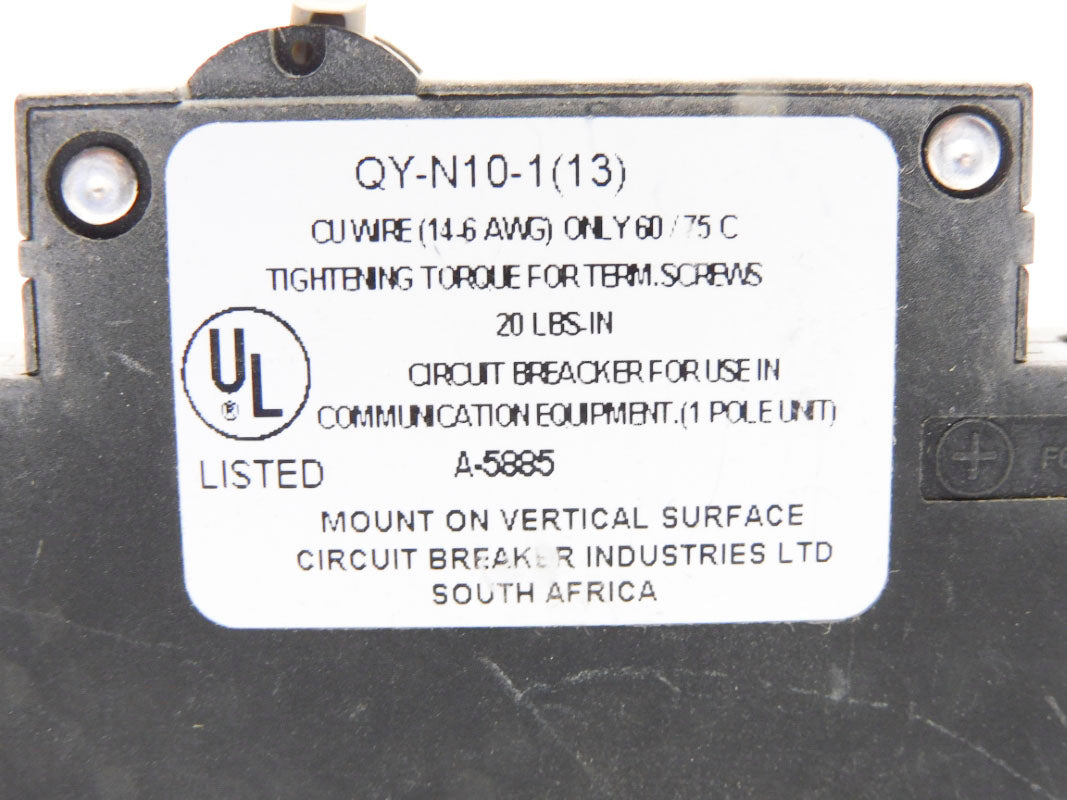 CBI HY-MAG QY-N10-1(13) 5A 80VDC NSNP