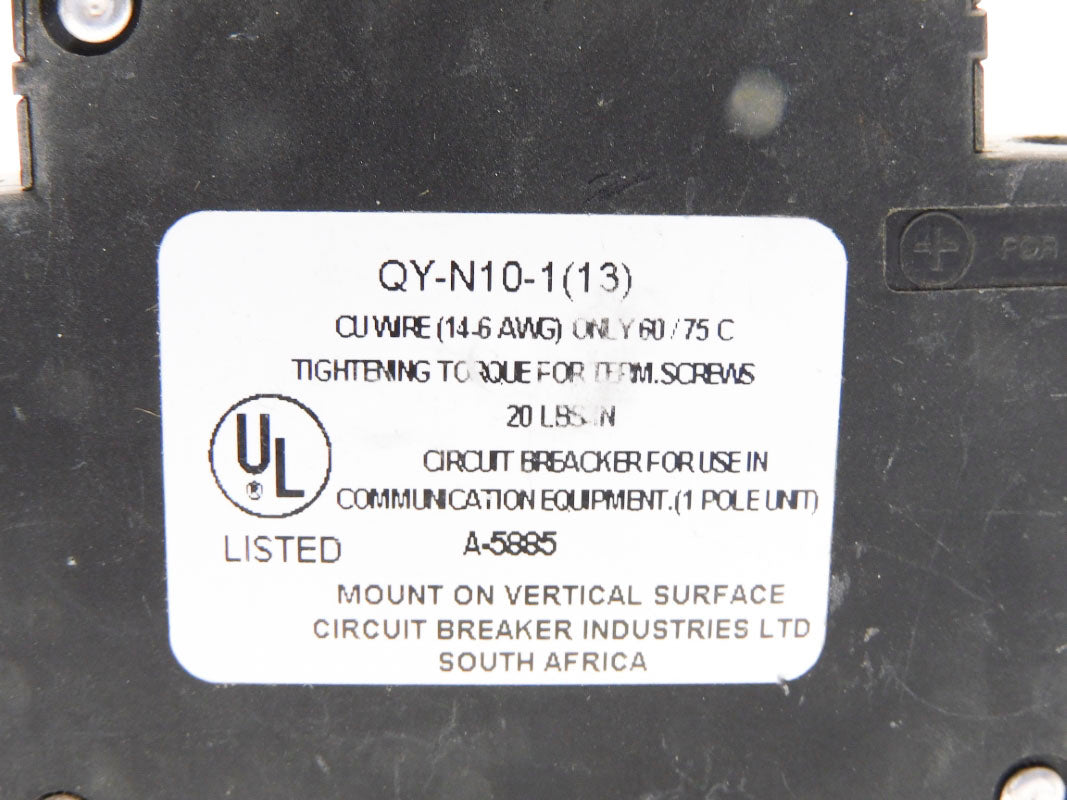 CBI HY-MAG QY-N10-1(13) 2A 80VDC NSNP