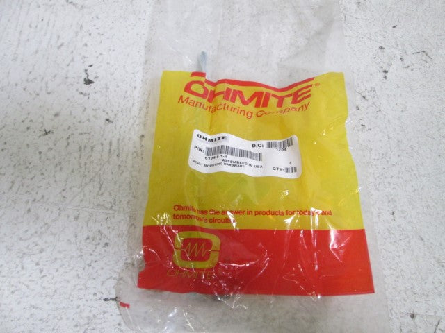 OHMITE MOUNTING HARDWARE 6104-6-1-2 *NEW IN BAG*