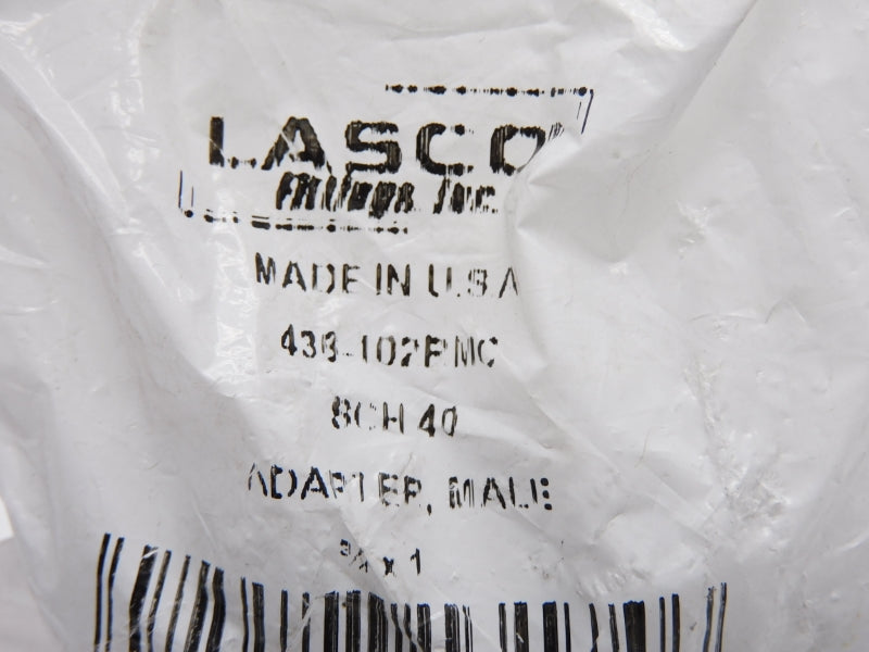 LASCO 436-102RMC 3/4"x1" NSMP