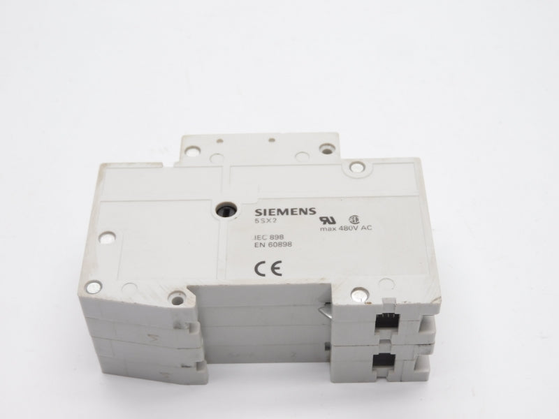 SIEMENS 5SX22-D2 2A 480VAC 2A NSNP