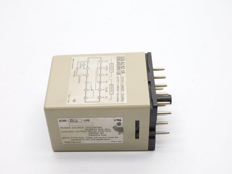 OMRON S3S-B10-US 250VAC 5A UNMP
