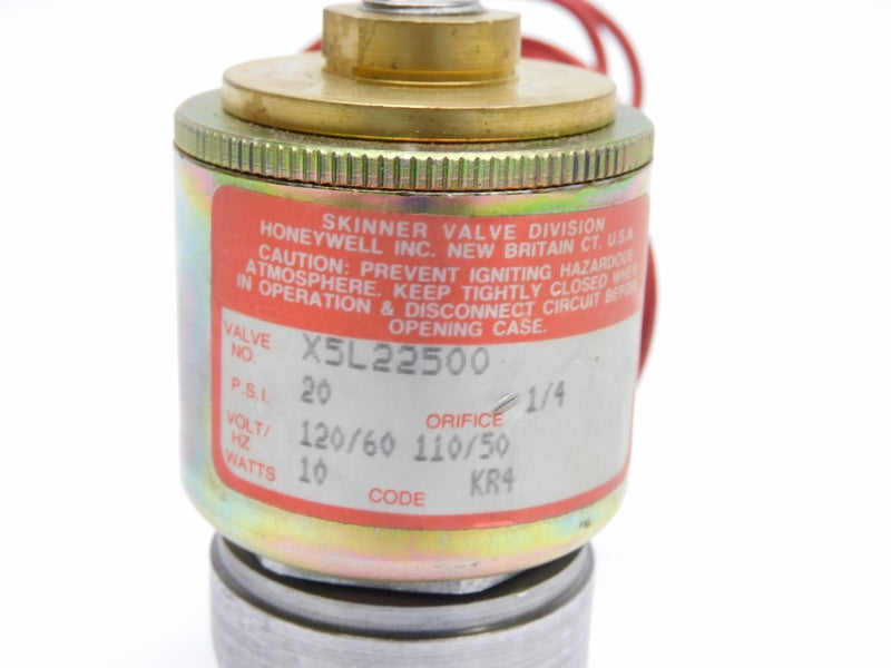 SKINNER X5L22500 120/110V 20PSI 1/4" UNMP