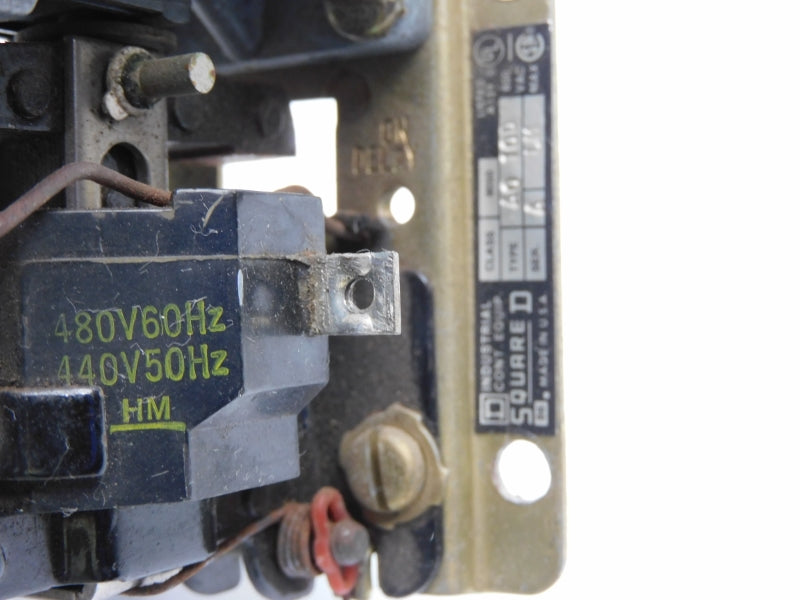 SQUARE D 9050A010D SER. A 440/480V UNMP