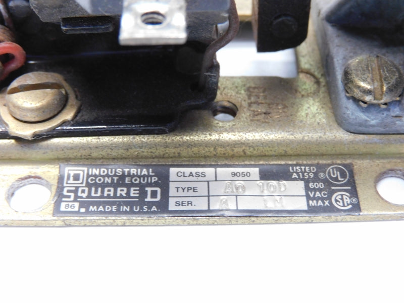 SQUARE D 9050A010D SER. A 440/480V UNMP
