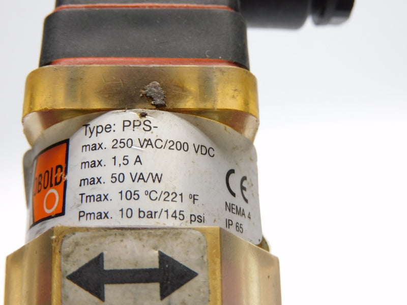 KOBOLD PPS-3201 250VAC 1,5A 145PSI NSNP