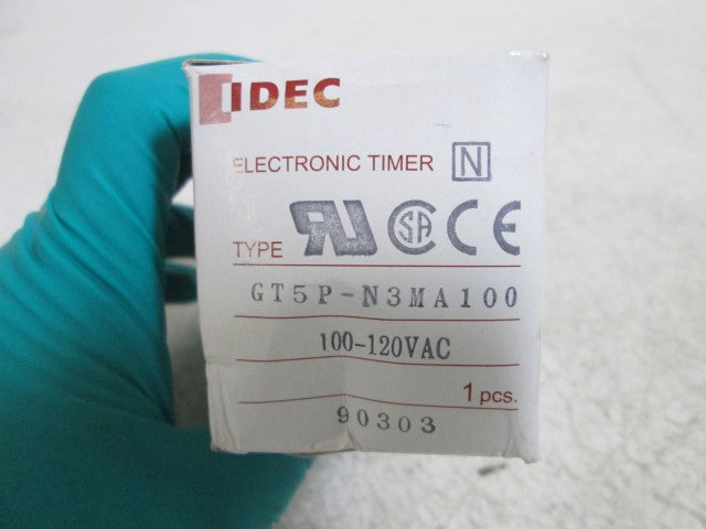IDEC ELECTRONIC TIMER GT5P-N3MA100 *NEW IN BOX*