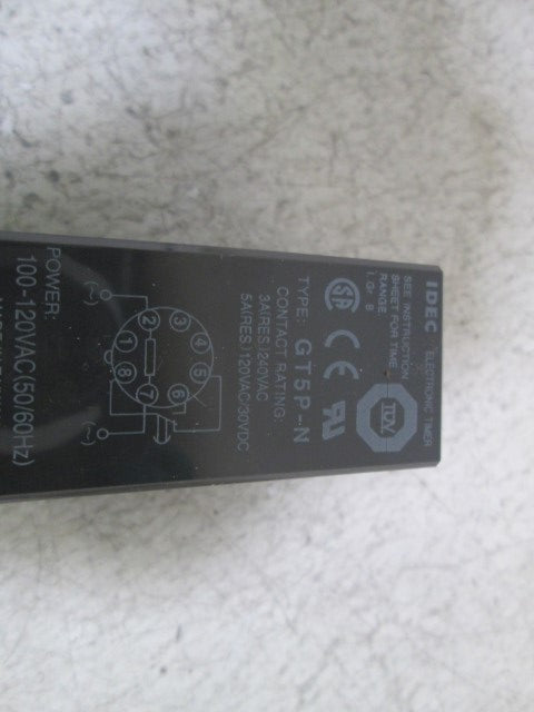 IDEC ELECTRONIC TIMER GT5P-N3MA100 *NEW IN BOX*