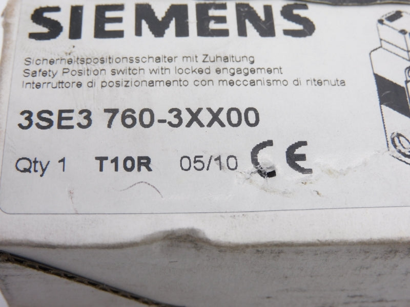 SIEMENS 3SE3760-3XX00 500V 6A NSMP