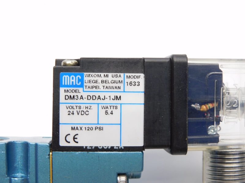 MAC 421A-B0A-DM-DDAJ-1JM 24VDC 120PSI NSNP